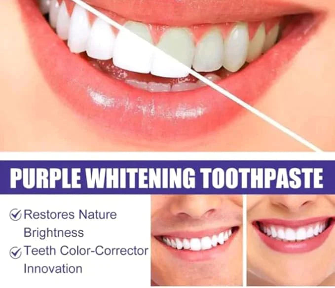 PURPLE WHITENING TOOTHPASTE