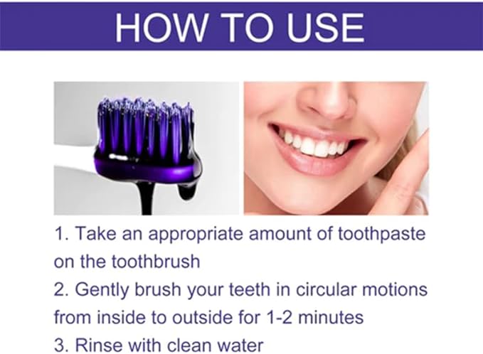 PURPLE WHITENING TOOTHPASTE