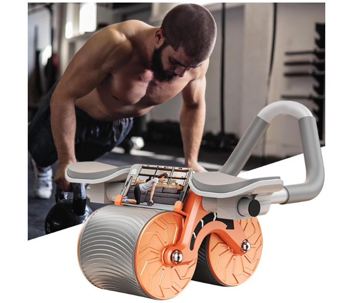 Auto Rebound Abs Wheel With Elbow Support