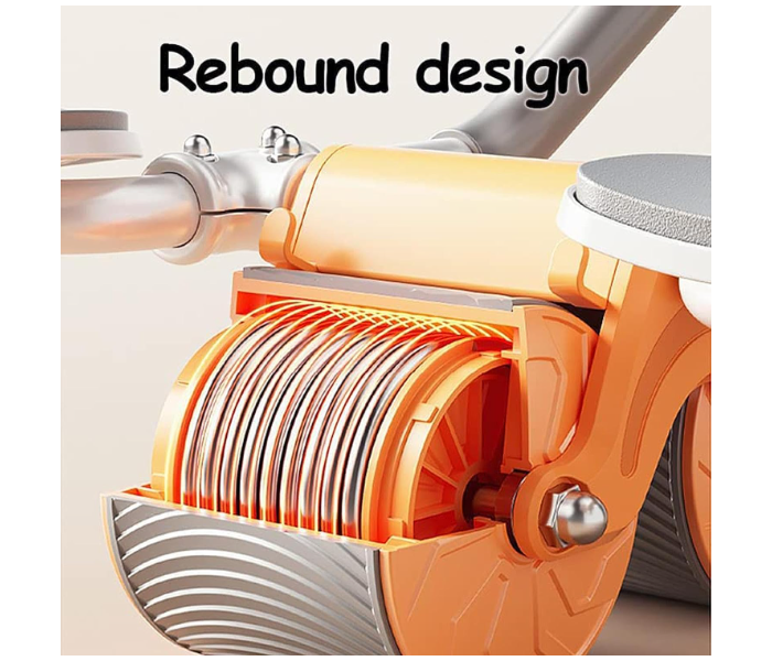 Auto Rebound Abs Wheel With Elbow Support